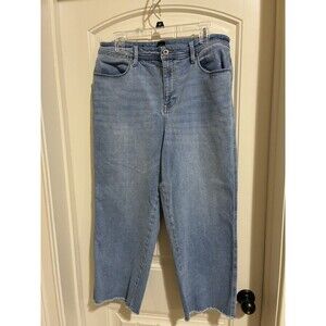 Talbots Womens Jeans Blue Size 14 Stovepipe Jean Stretch Denim 36x24